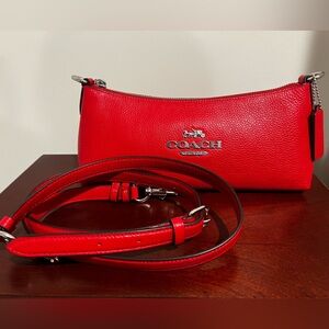Coach Red Charlotte Bag